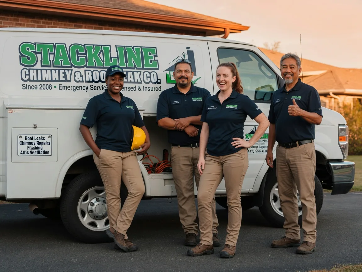 Chimney flashing repair company in Maple Springs, NY